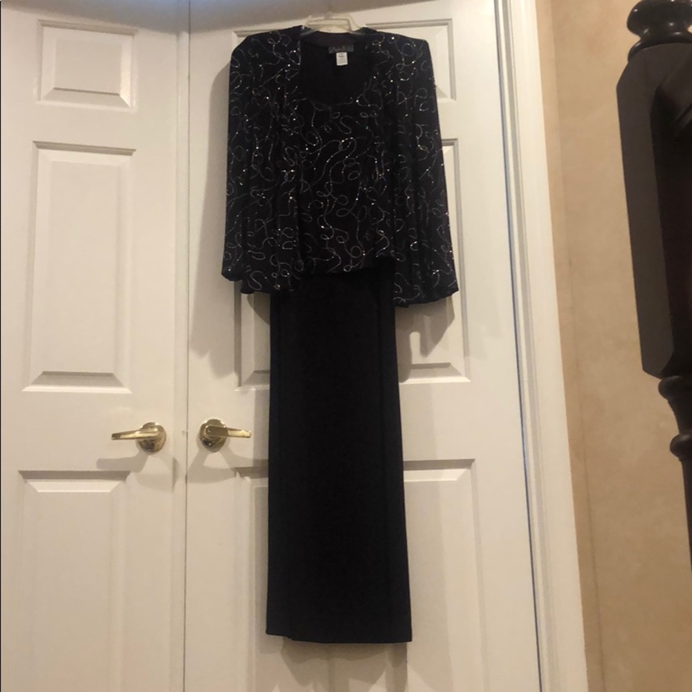 Alex evening dress with Jacket Size 14W